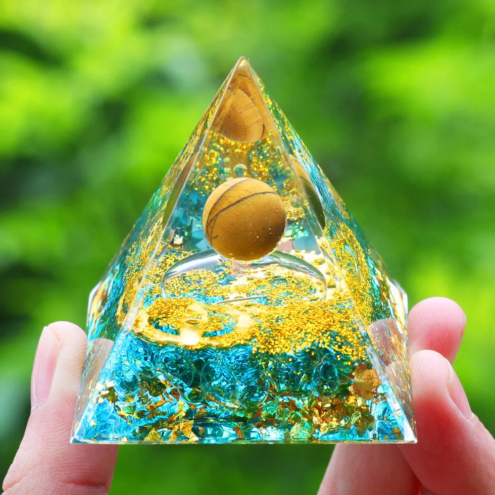 Crystals Stone Orgone Energy Generator Pyramid SELECTION