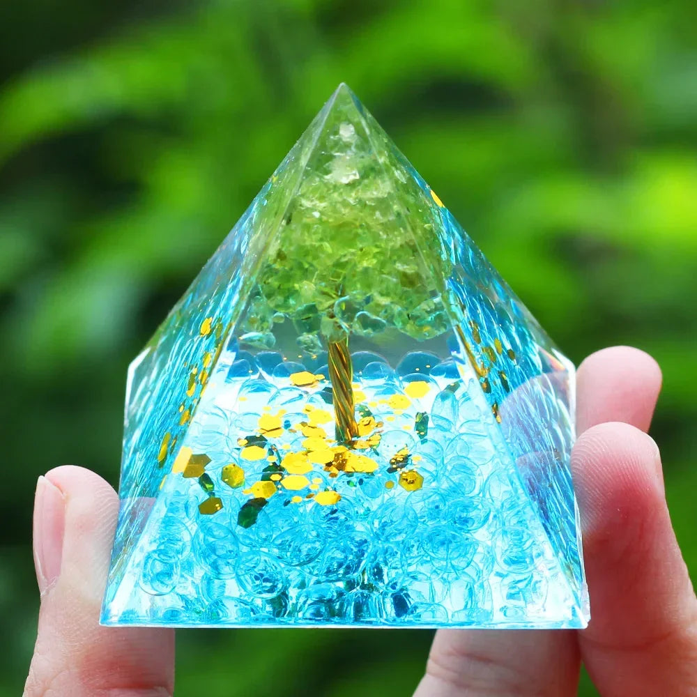 Crystals Stone Orgone Energy Generator Pyramid SELECTION