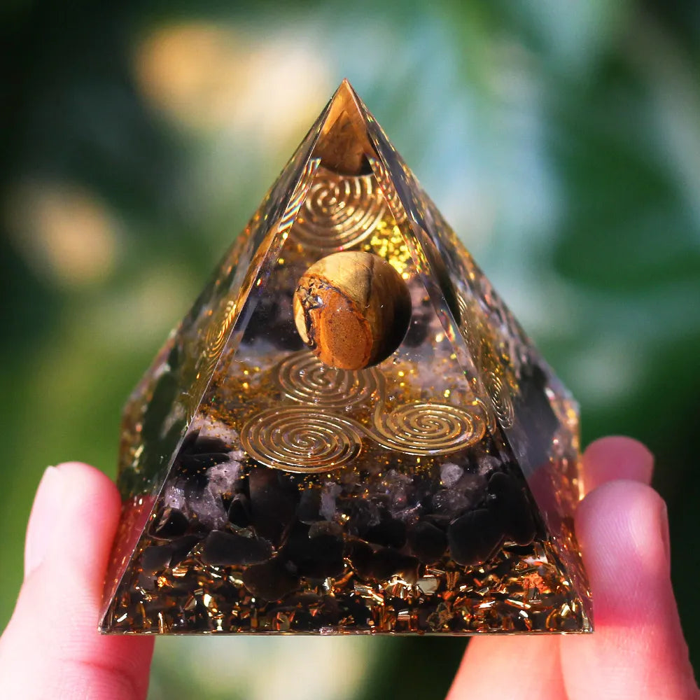 Crystals Stone Orgone Energy Generator Pyramid SELECTION
