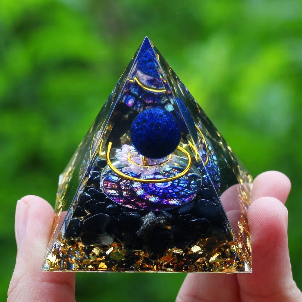 Crystals Stone Orgone Energy Generator Pyramid SELECTION