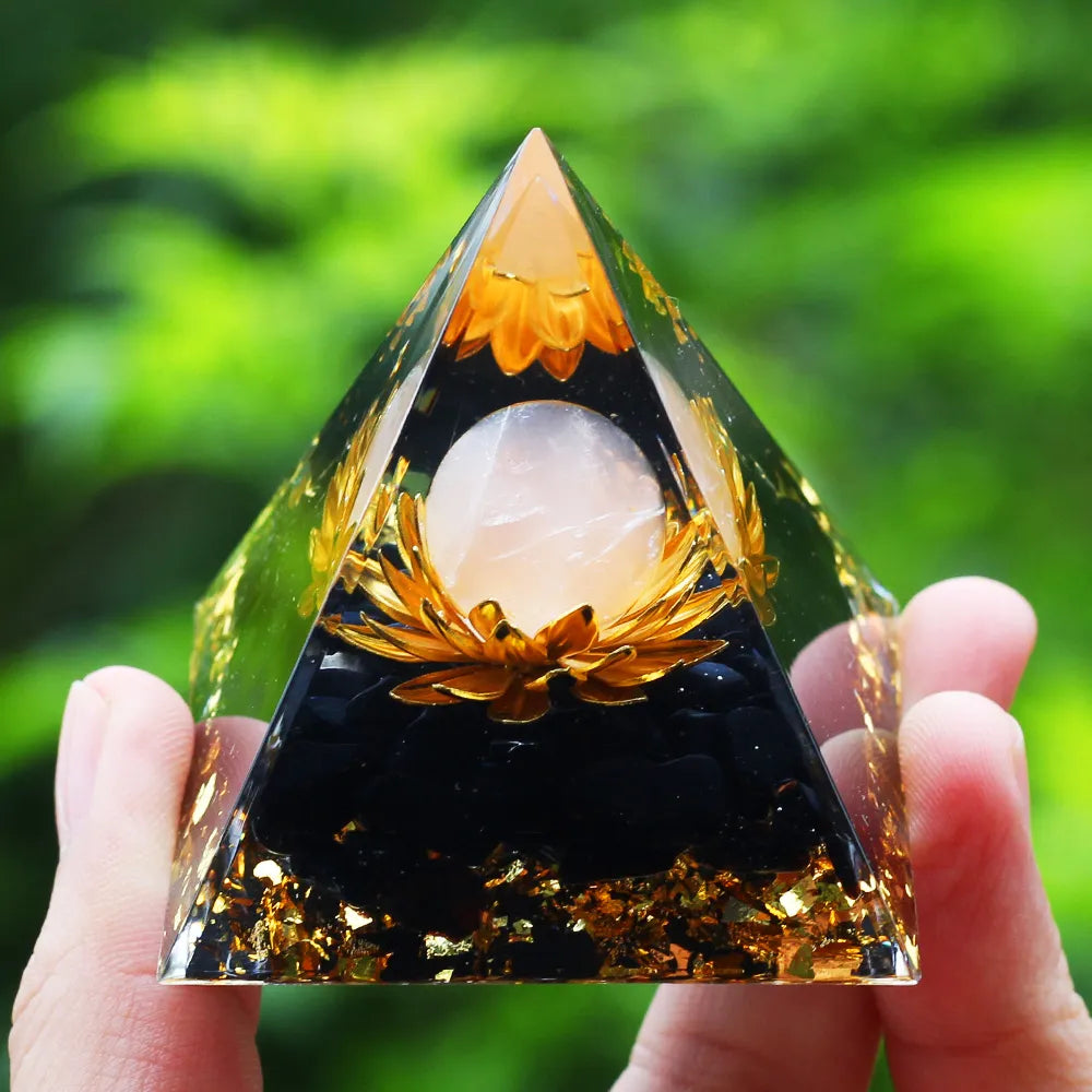 Crystals Stone Orgone Energy Generator Pyramid SELECTION