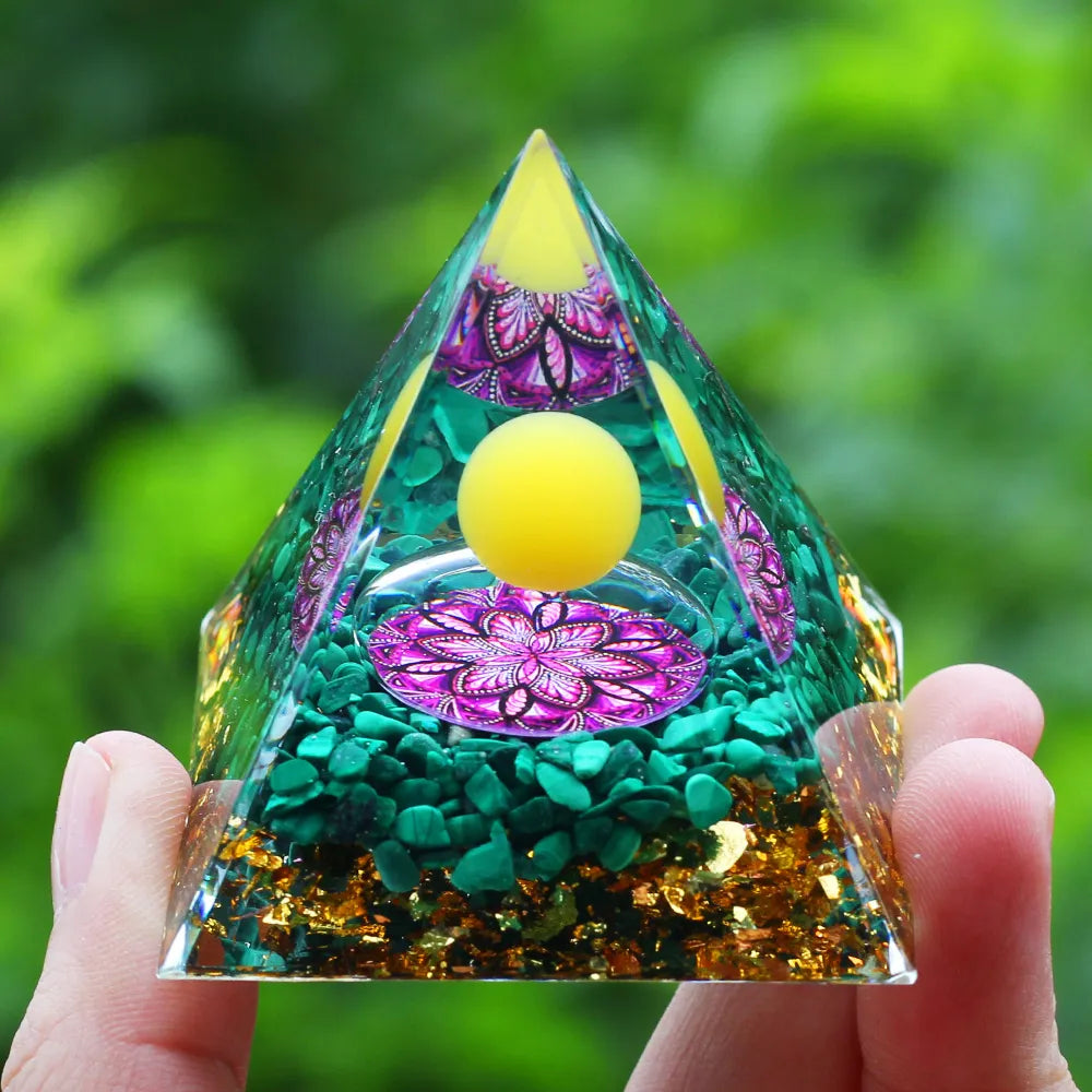 Crystals Stone Orgone Energy Generator Pyramid SELECTION