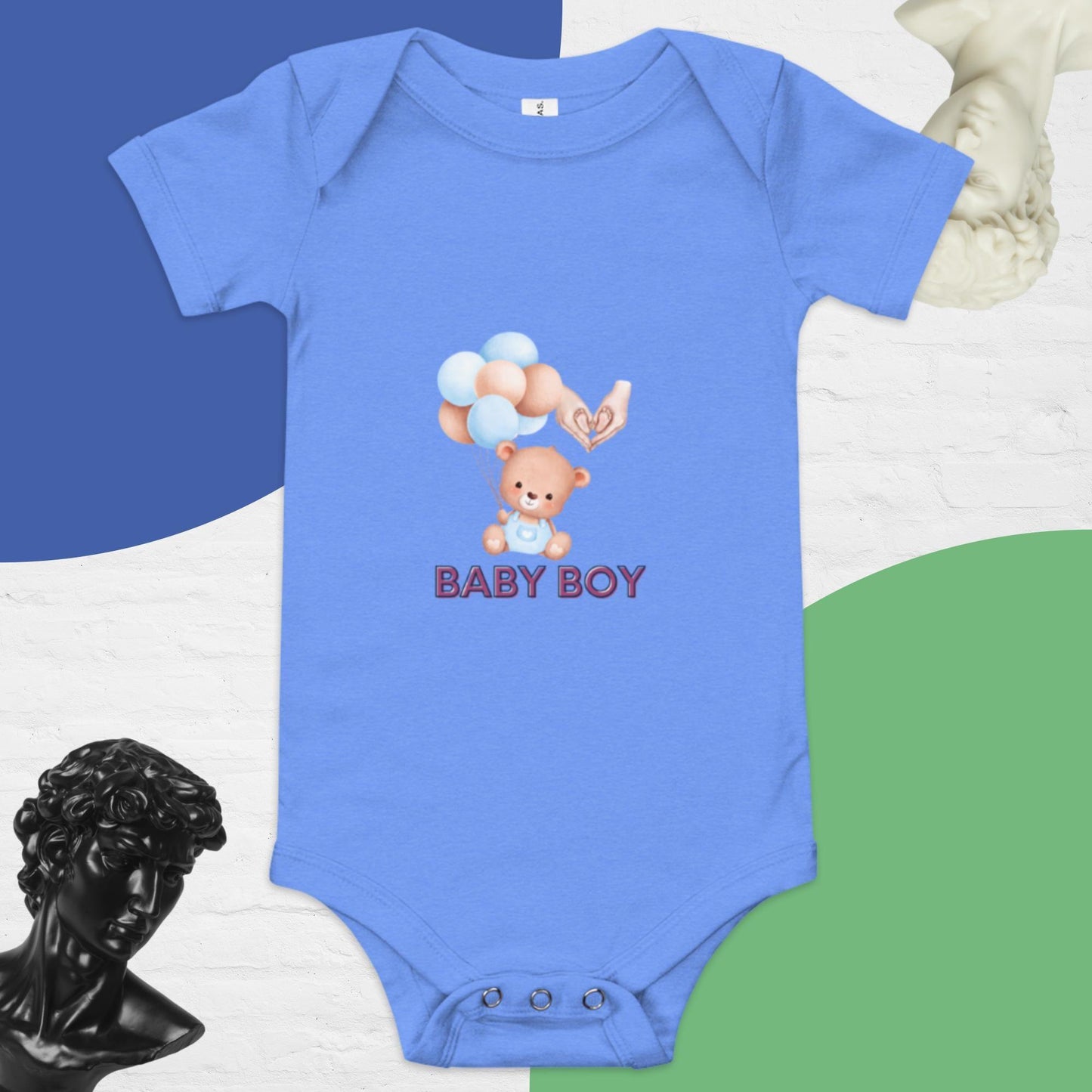 Baby Boy Bodysuit By Aloe Wings