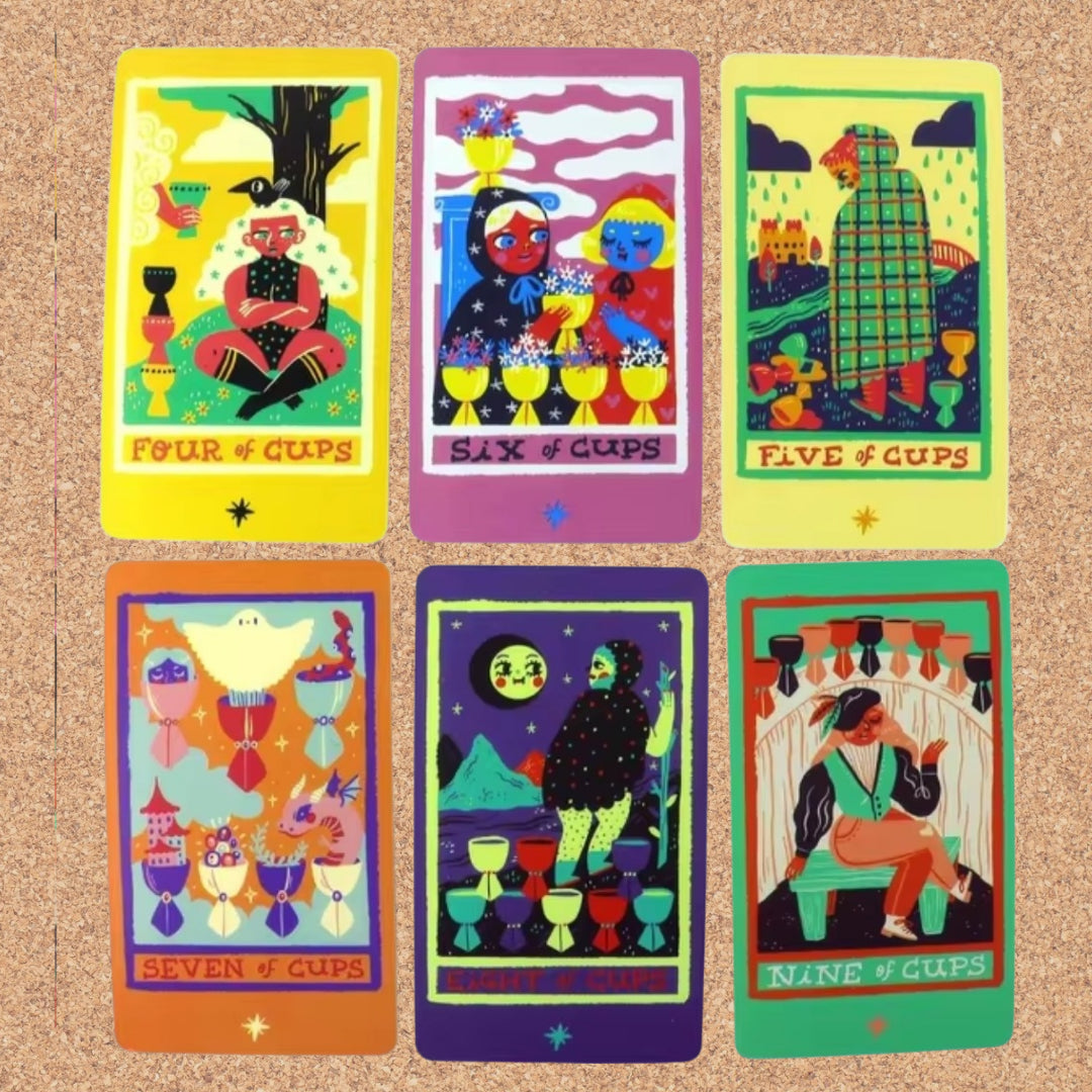 Rainbow Tarot Selection: 78 Cards & Guidebook