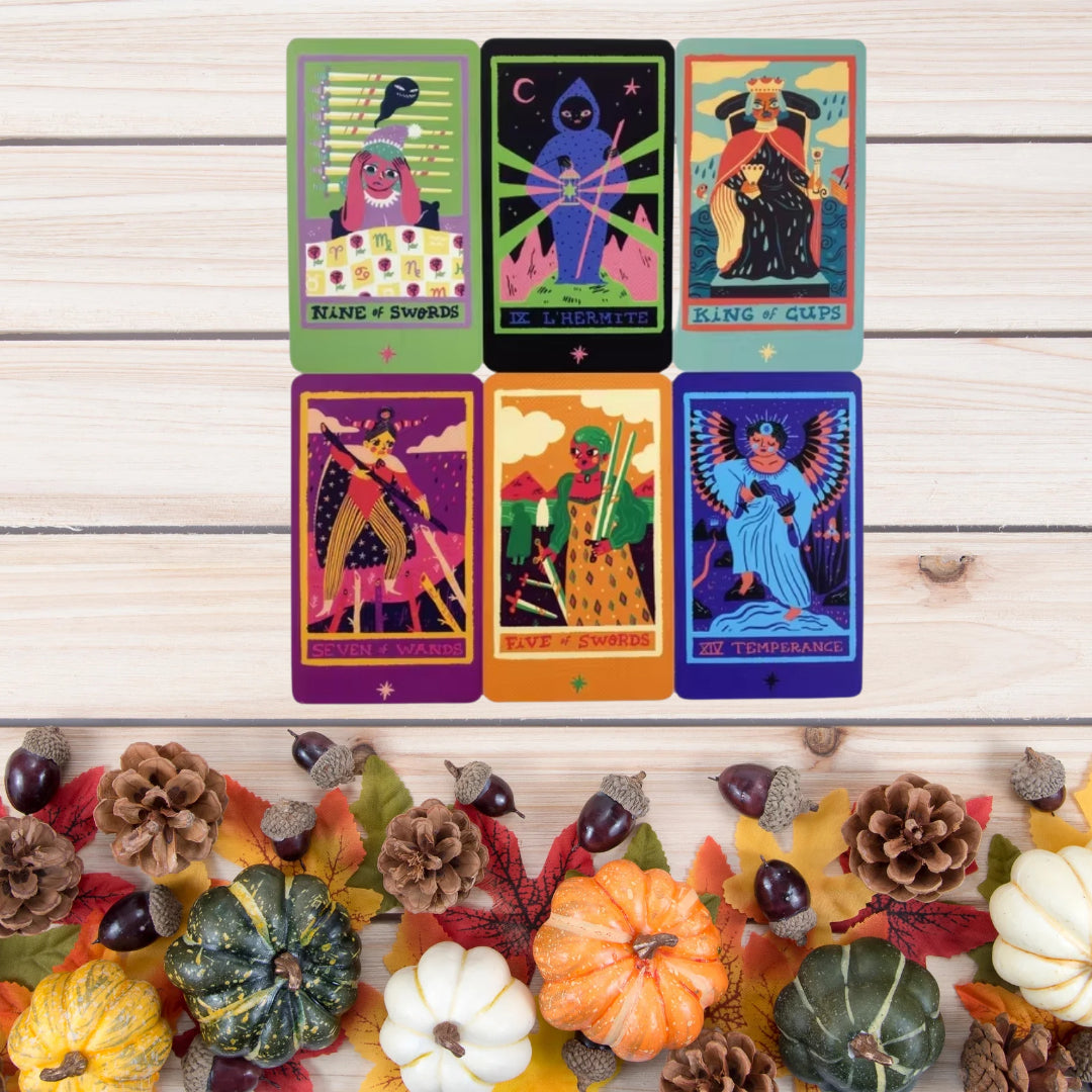 Rainbow Tarot Selection: 78 Cards & Guidebook