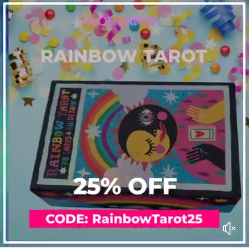 Rainbow Tarot Selection: 78 Cards & Guidebook