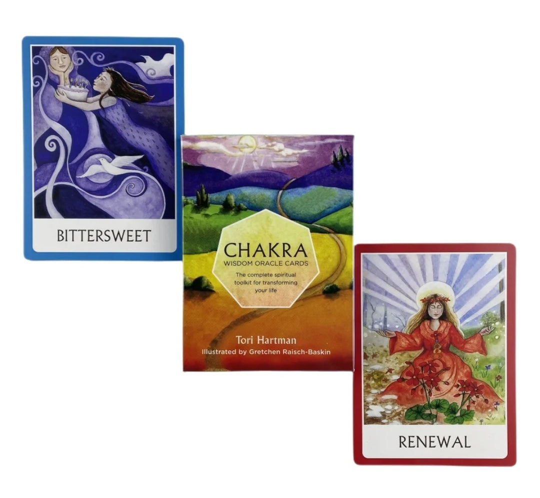 The Chakra Wisdom Oracle Cards By Tori Hartman