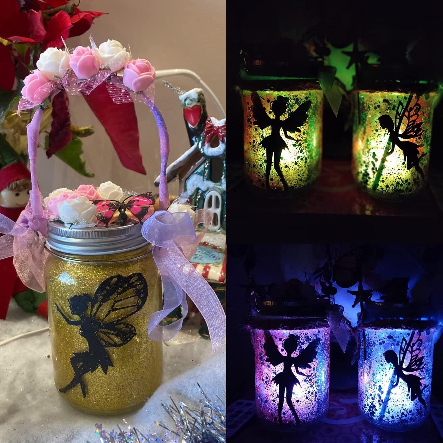 Alritz Fairy Lantern Craft Kit — Remote-Controlled Mason Jar Night Light for Kids (Ages 4-11+)