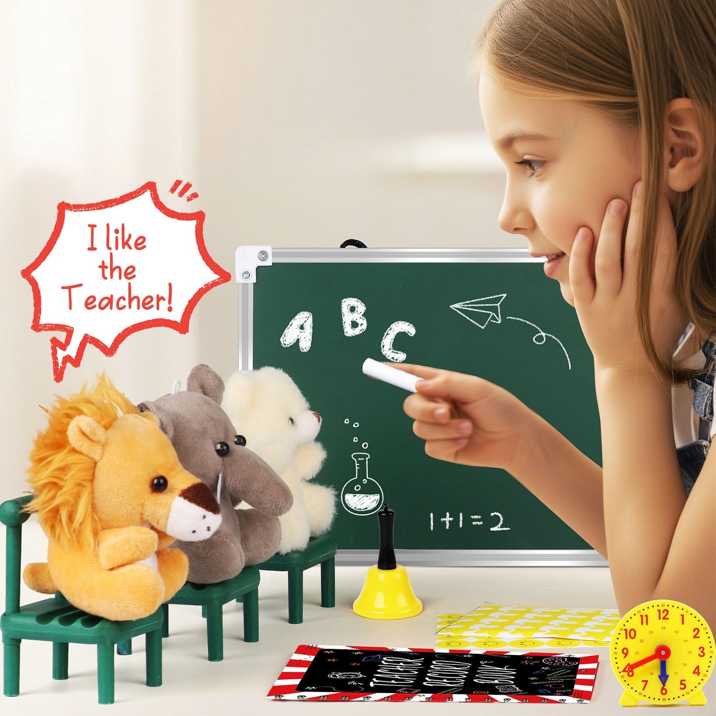 Alritz Pretend Play Teacher Set – Classroom Role Play Kit for Kids 5-9+
