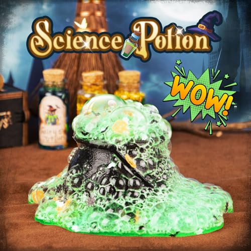 Alritz Science Potion Kits for Kids – 23 Magic Potions & Witches Cauldron
