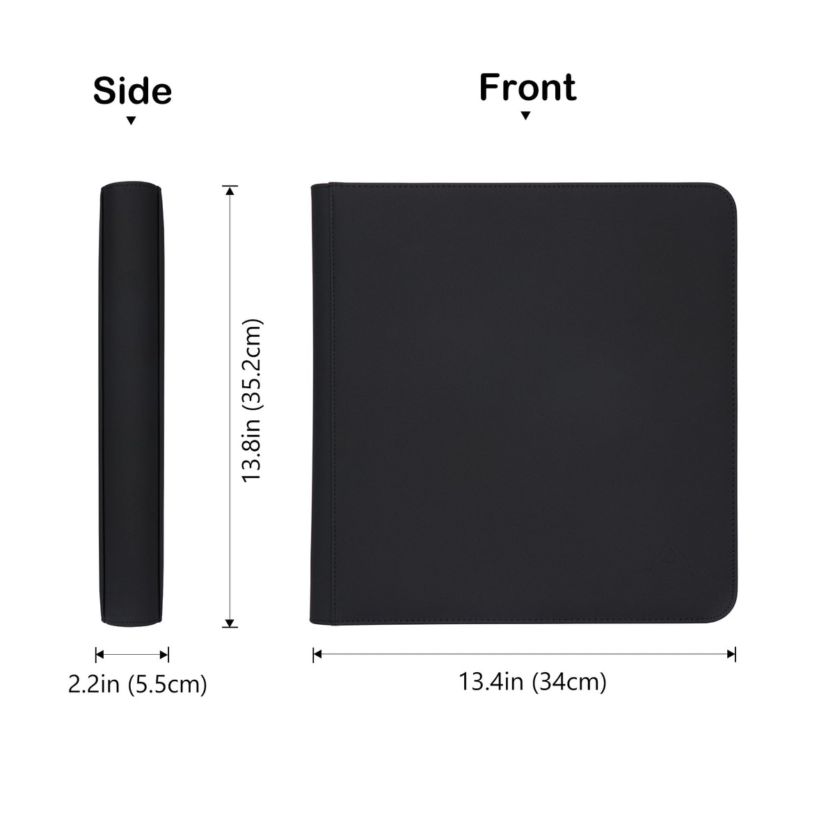 Alteagle 12-Pocket Card Binder — Fits 1008 Cards, Side-Loading Ringless Album for TCG & Sports Cards