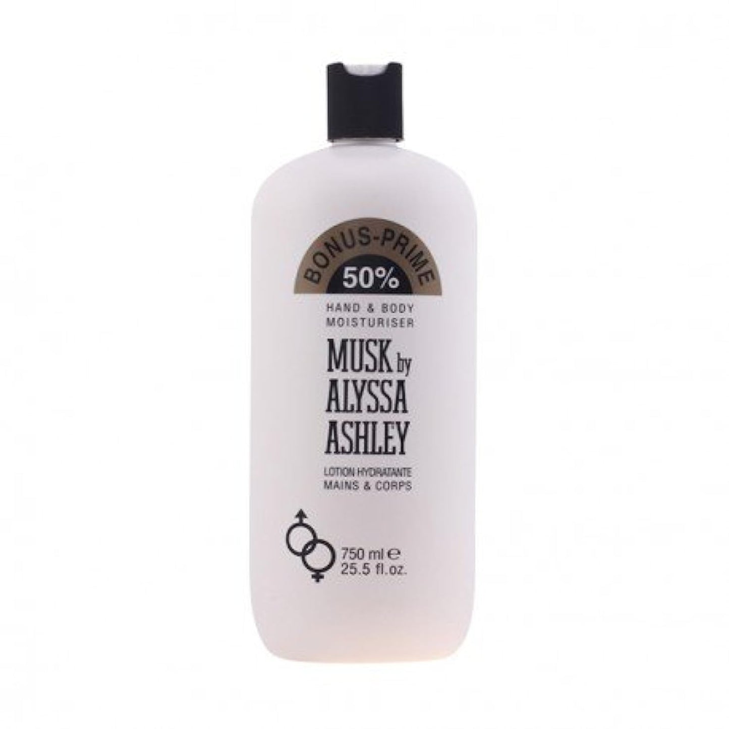 Alyssa Ashley Musk Hand & Body Lotion 750ml | Hydrating, Soft Skin
