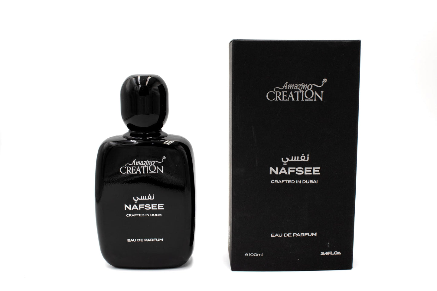 Amazing Creation Nafsee Eau de Parfum for Men – Woody Floral Aromatic 100ml