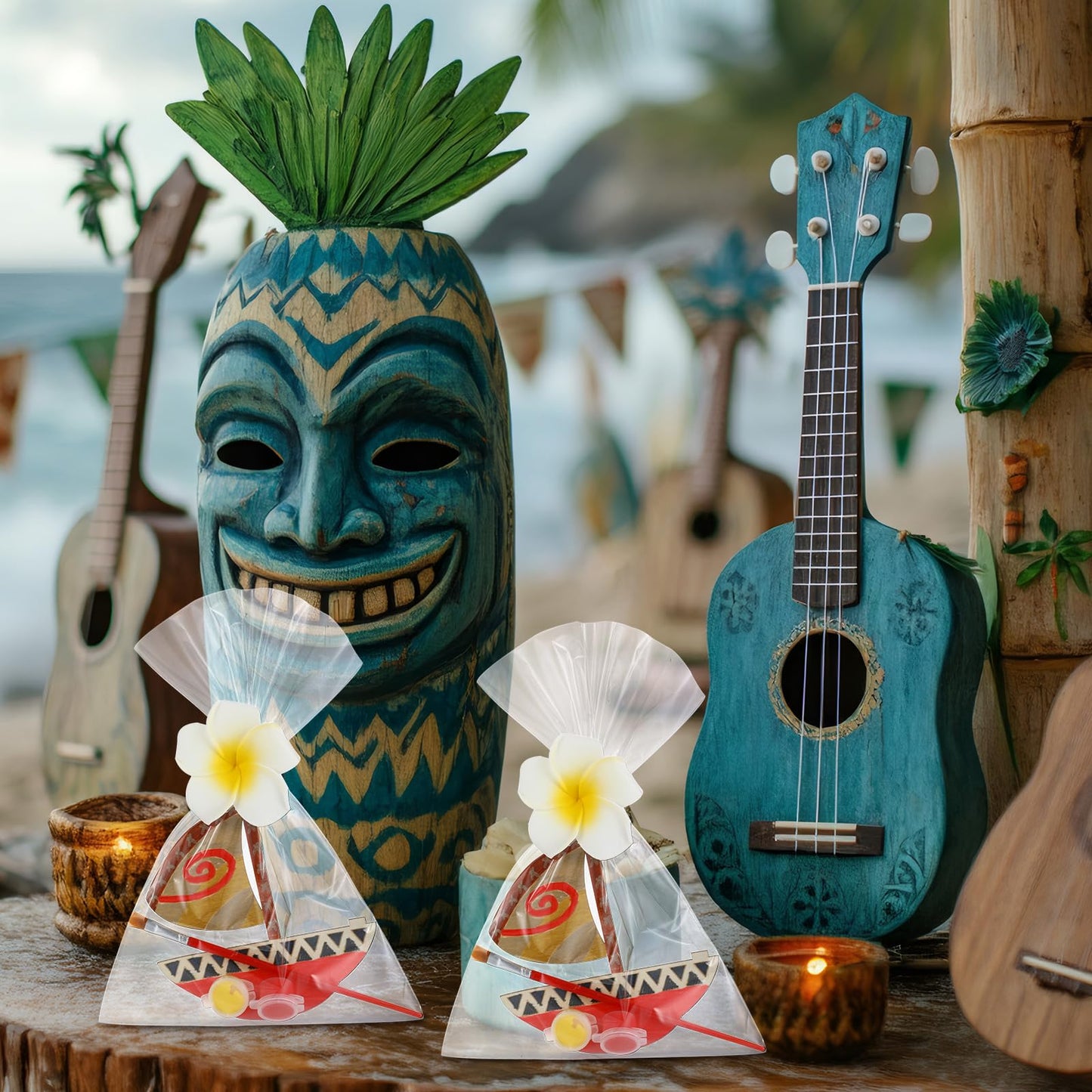 AmazingSpark Paint Your Own Island Princess – 12 Sets DIY Wood Craft Kit