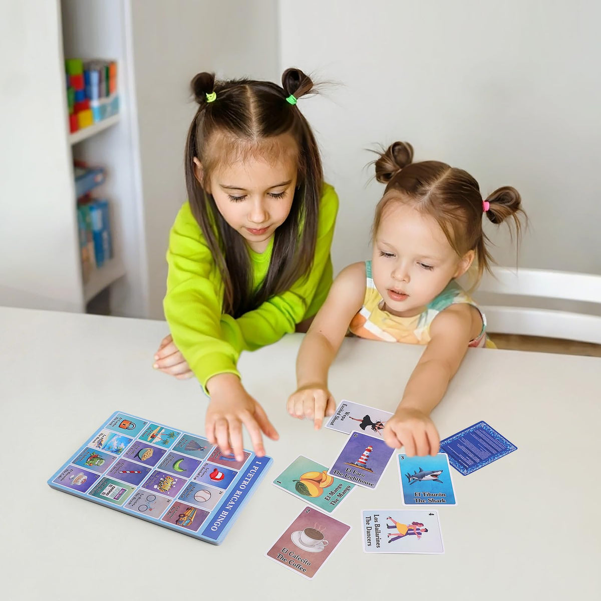 Ambercalm Puerto Rico Bingo Boricua – Bilingual Spanish/English Board Game
