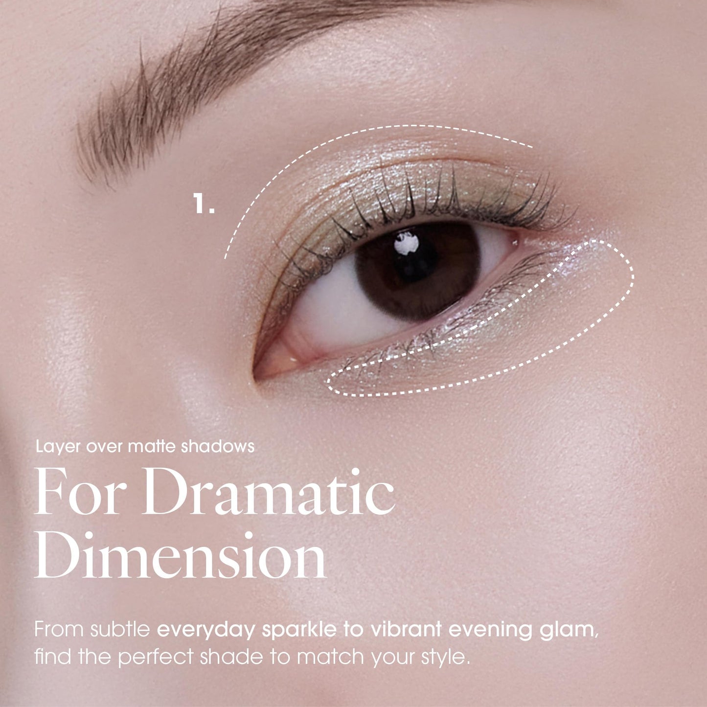 AmeliSeoul SPARKLE SPOT 508 Angel Wings – High Shine Glitter Eye & Face Sparkle (1.6g)