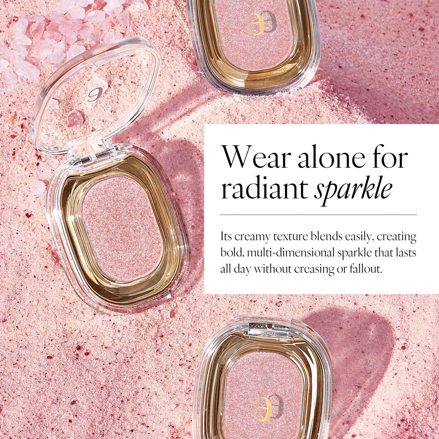 AmeliSeoul Sparkle Spot 515 Red Salt Pink Chicchoc – High Shine Glitter Eyeshadow