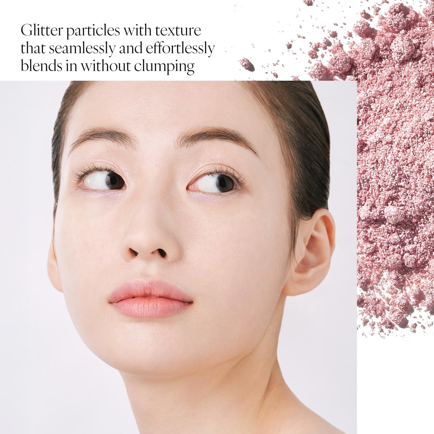 AmeliSeoul Sparkle Spot 515 Red Salt Pink Chicchoc – High Shine Glitter Eyeshadow