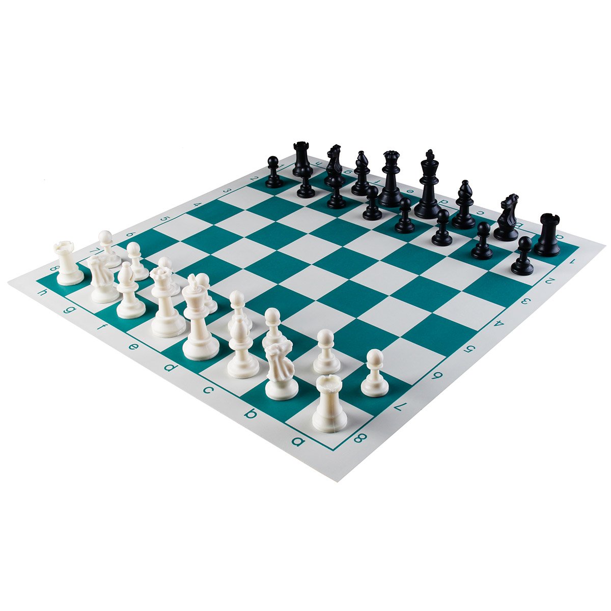 Amerous Chess Set 17x17 Roll-Up Travel Chess — Portable for Beginners & Kids