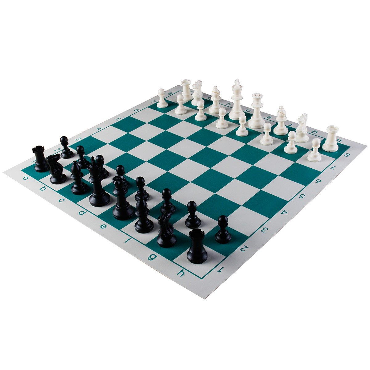 Amerous Chess Set 17x17 Roll-Up Travel Chess — Portable for Beginners & Kids