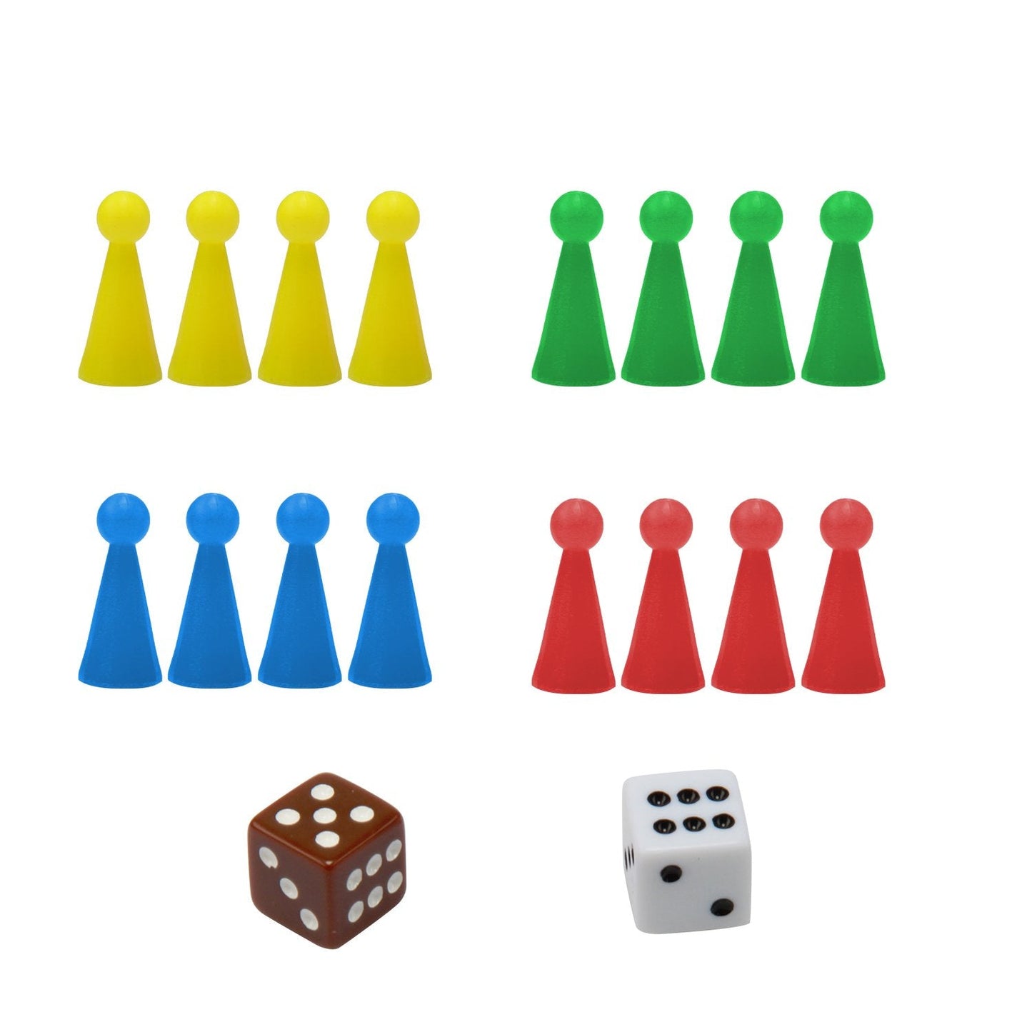 Amerous 10-Inch Folding Magnetic Ludo Go Board Set | Travel-Friendly Family Game