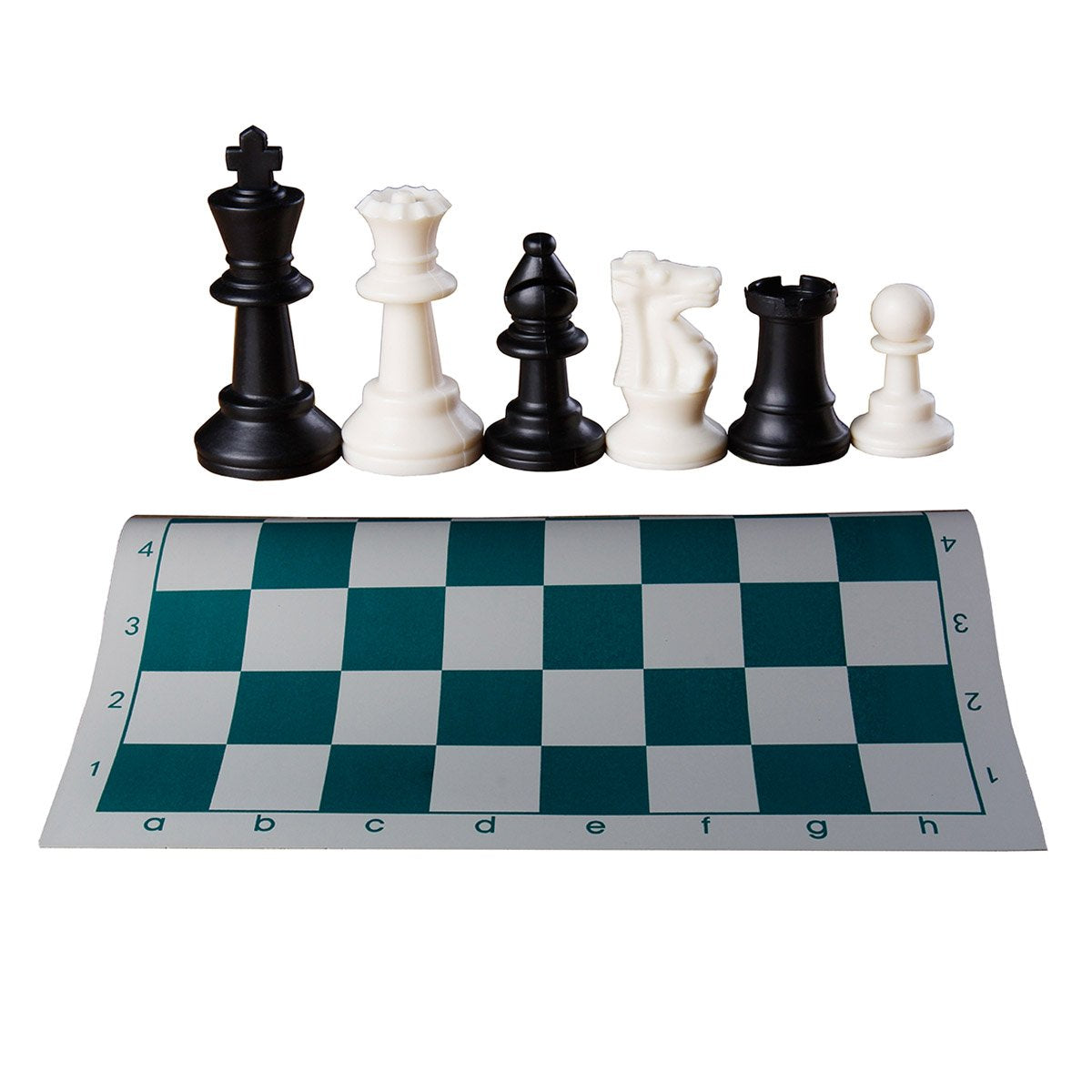 Amerous Chess Set 17x17 Roll-Up Travel Chess — Portable for Beginners & Kids