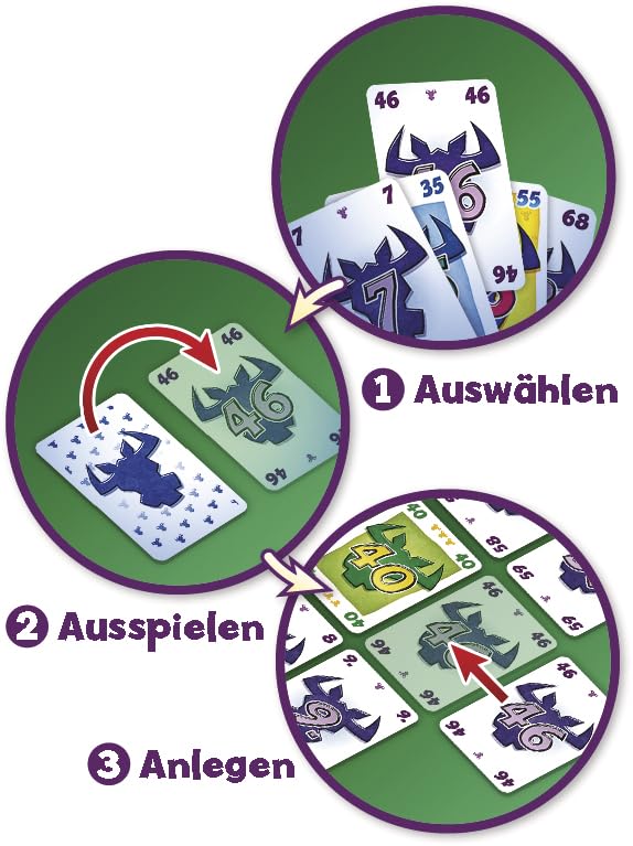 AMIGO 6 Nimmt! 30 Years Edition - Anniversary Card Game for 2-10 Players