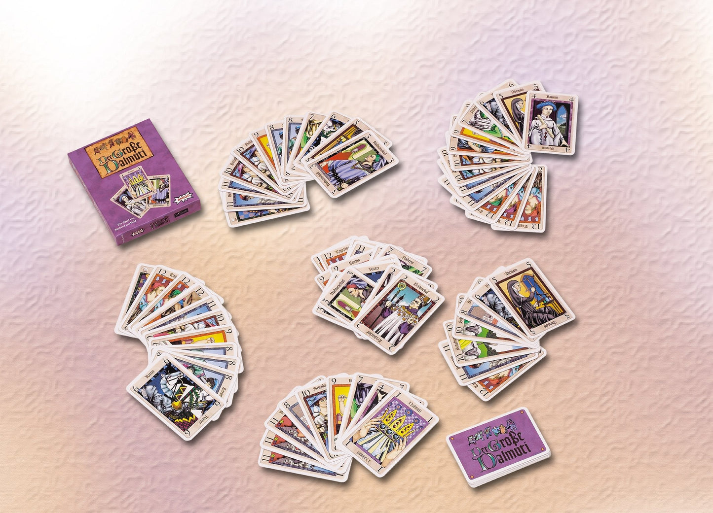AMIGO 6920 The Great Dalmuti Card Game – Quick Round Social Card Game for 4–8 Players
