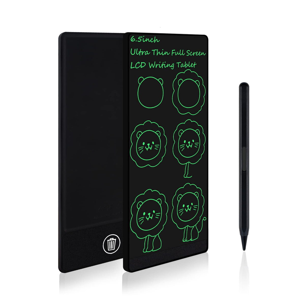 Amoretti Sonnet Mini LCD Writing Tablet – 6.5in Erasable Sketch Pad