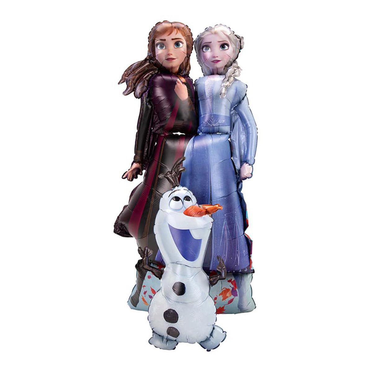 Amscan 4039201 Foil Balloon Airwalker – Frozen 2 Elsa, Anna & Olaf