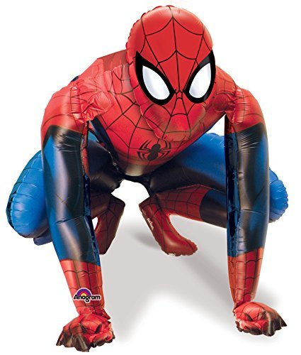 Amscan Anagram Spider-Man Gliding Balloon - Giant 36-Inch Airwalker
