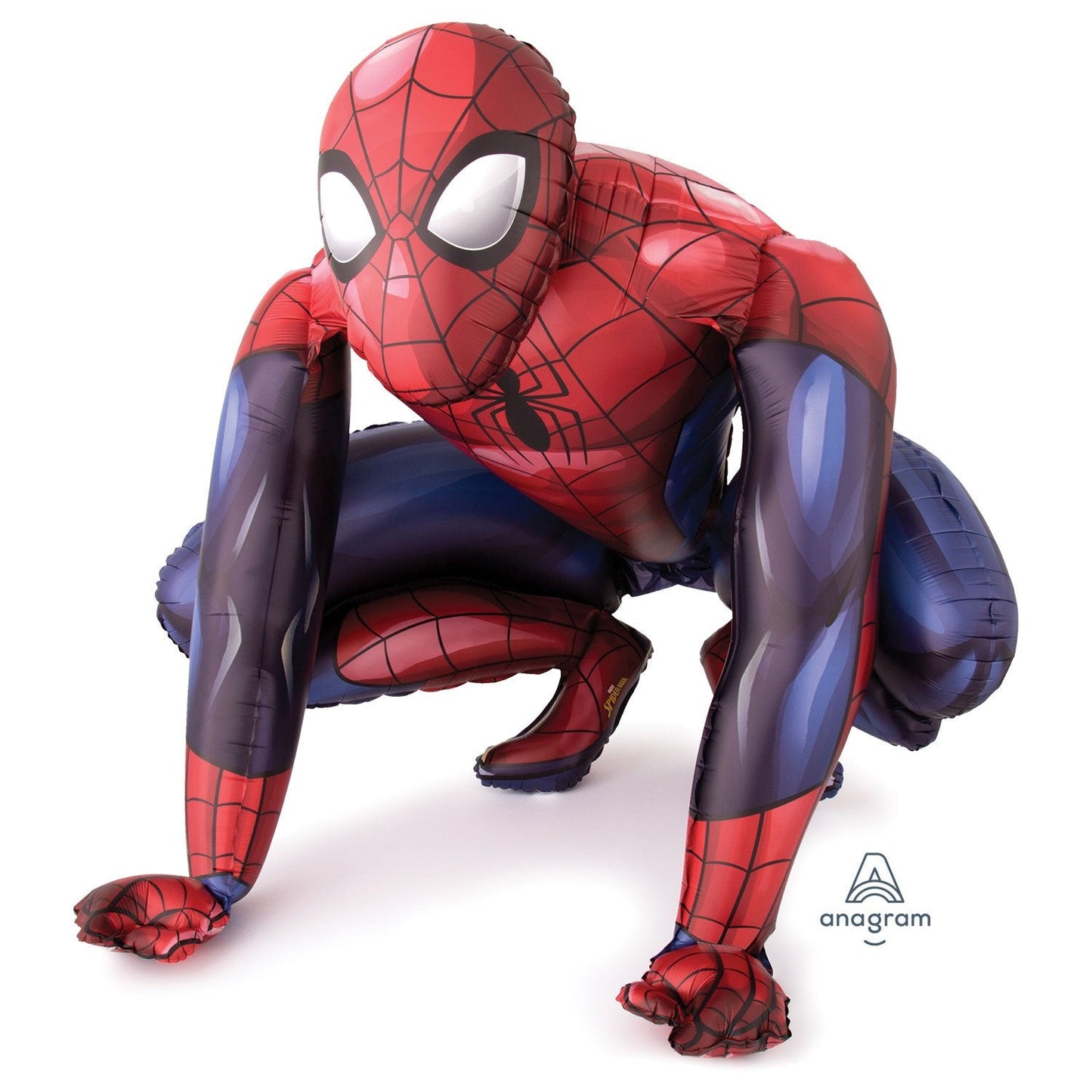 Amscan Anagram Spider-Man Gliding Balloon - Giant 36-Inch Airwalker
