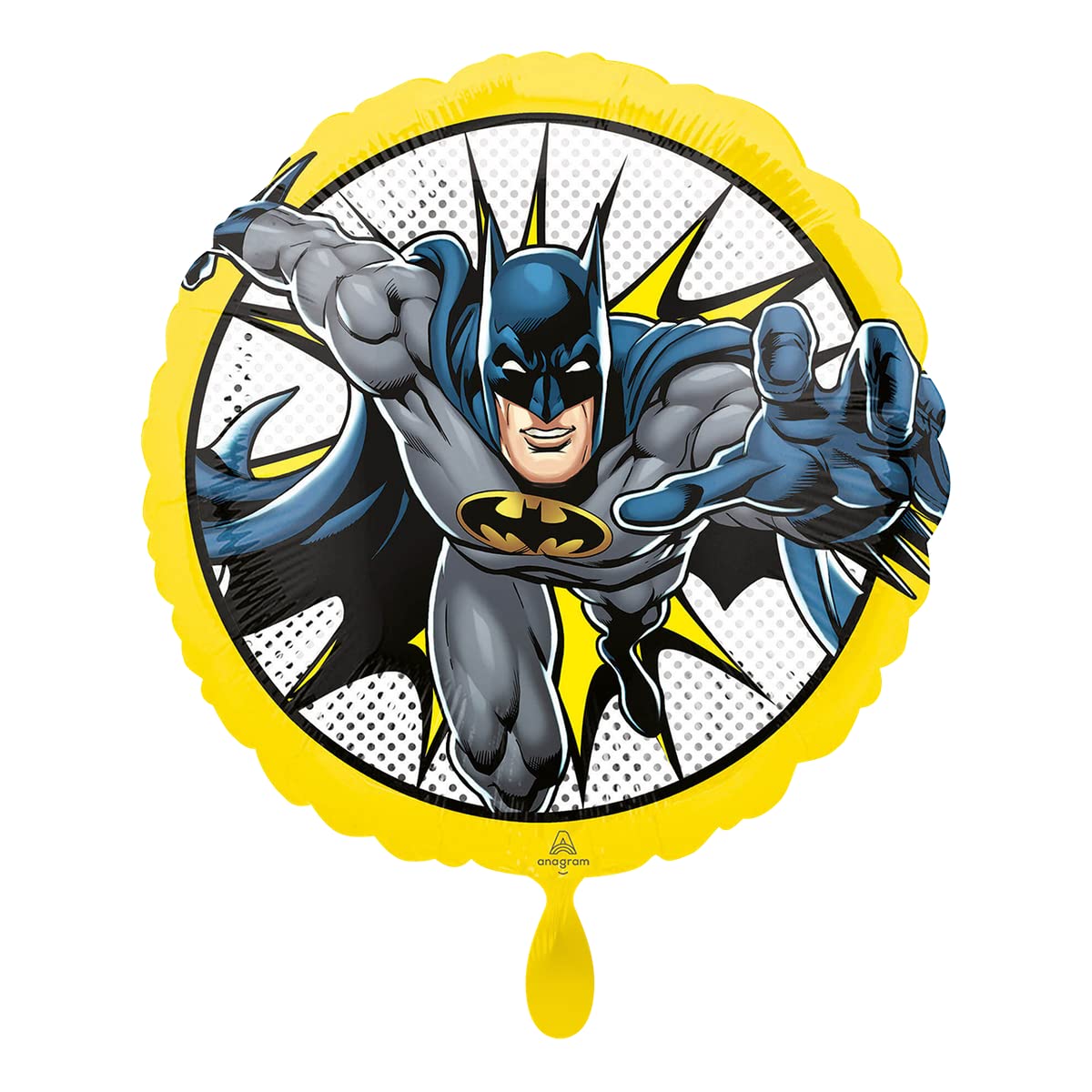 Amscan Batman Comics 17-Inch Foil Balloon | Mayflower Party Decor