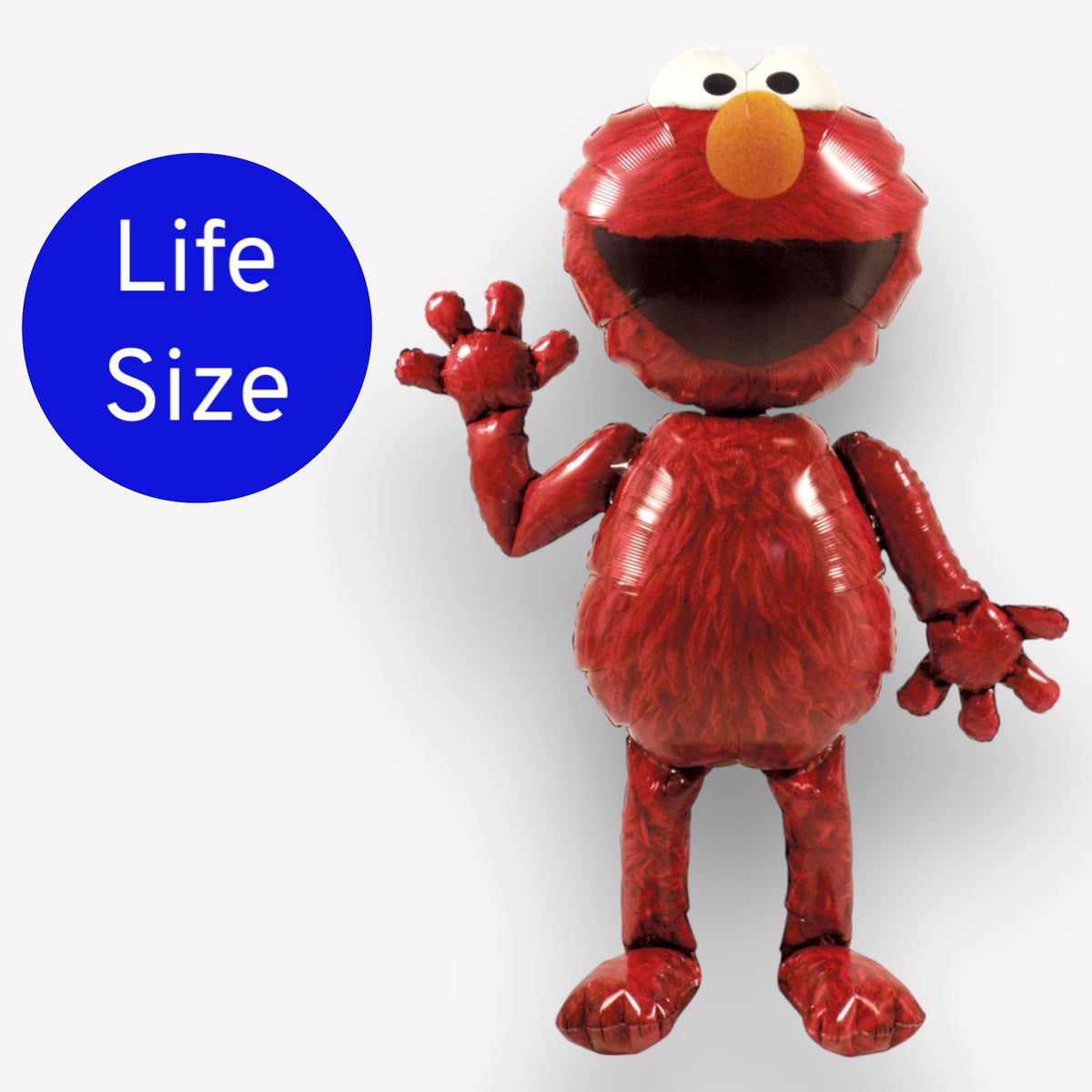 Amscan Mayflower Elmo AirWalker 54in Foil Balloon - Red Supersize | Party Decor