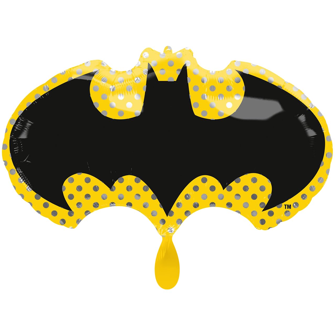 Amscan Mayflower Batman Comics 30\" Foil Balloon – Batman Symbol Super-Shape
