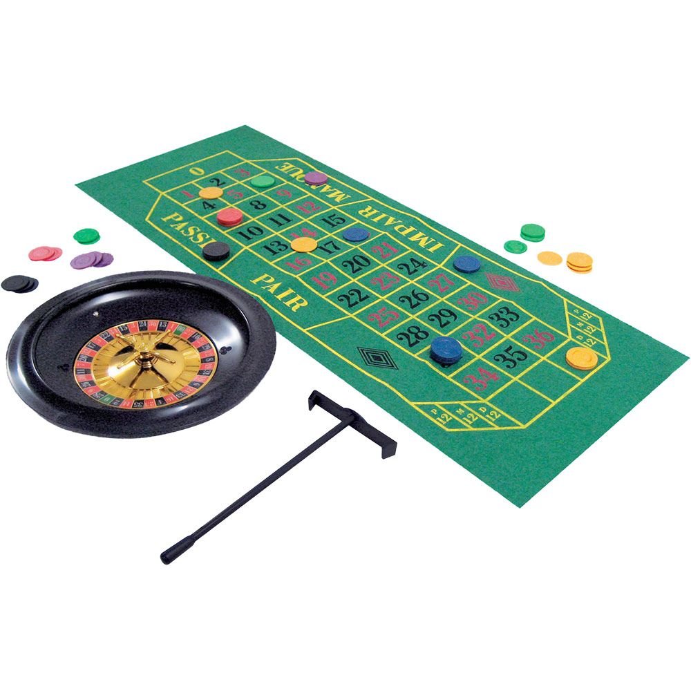 Amscan Party Roulette Wheel Set - 1 Pc | Casino-Style Party Game Accessory