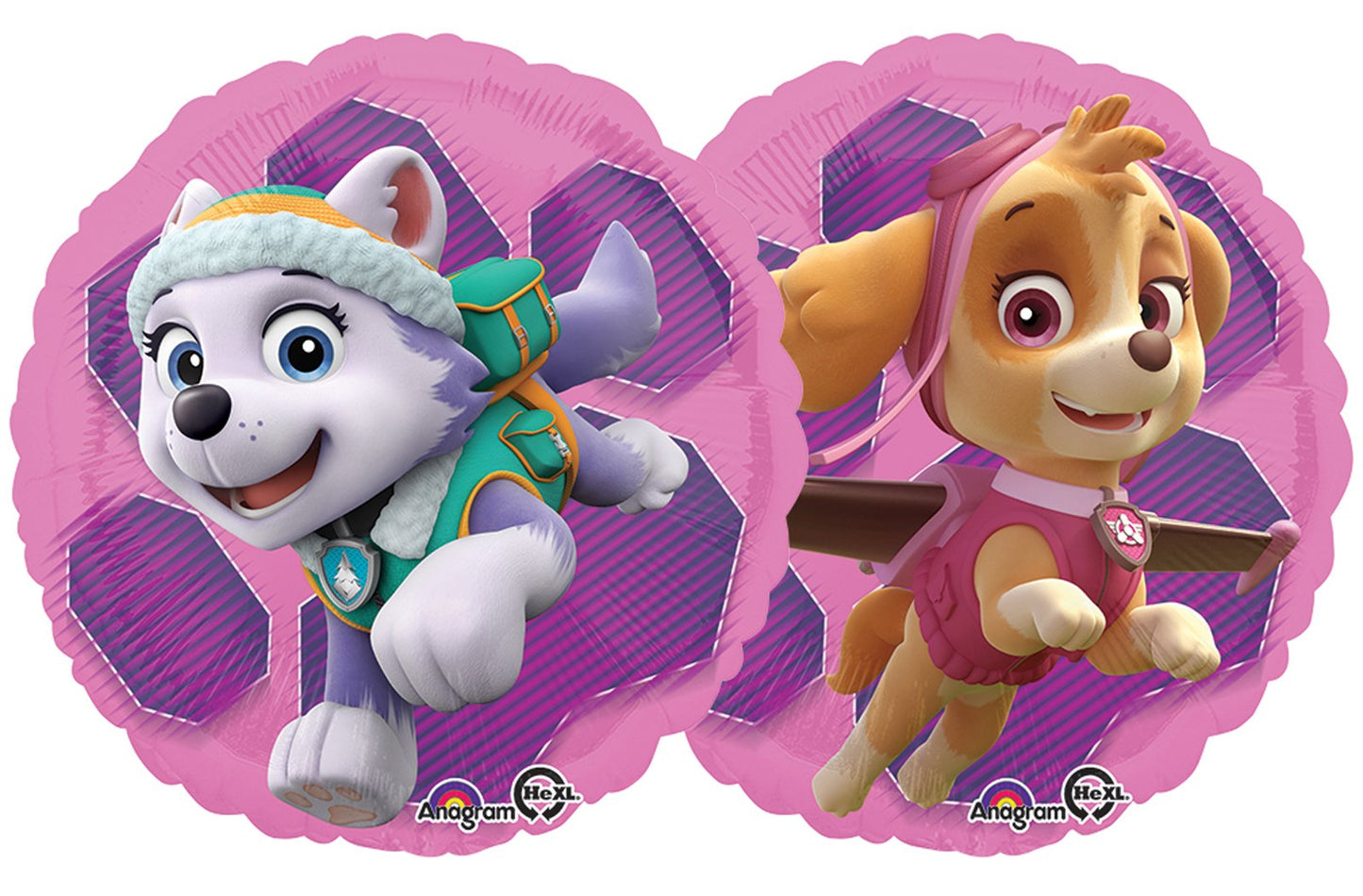 Amscan Paw Patrol Skye & Everest 18in Foil Balloon – 1 Per Package