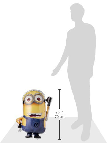 Anagram International 25-Inch Multicolor Foil Balloon - Amscan, Despicable Me Theme