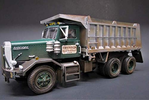 AMT Autocar Dump Truck Model Kit - 1/25 Scale Vintage Vehicle for Builders
