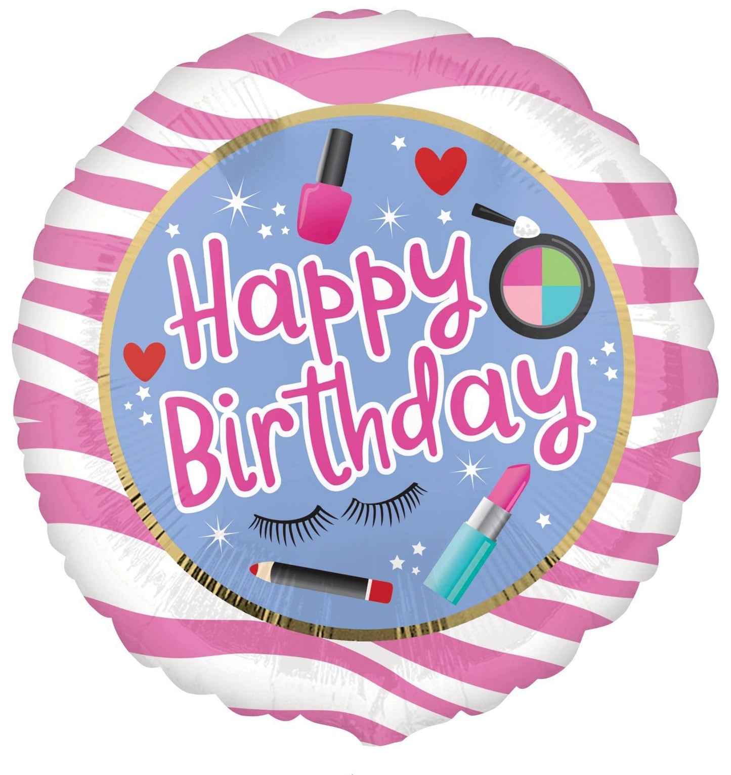 Anagram California Dreaming Birthday Balloon Bouquet – 5-Piece Foil & Helium Decor | BQ_4119