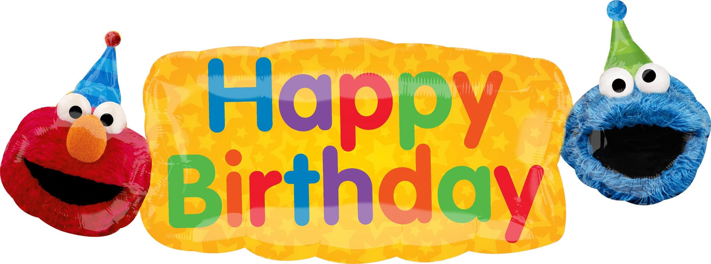 Sesame Street Elmo & Cookie Monster Birthday Balloon Bouquet | Anagram