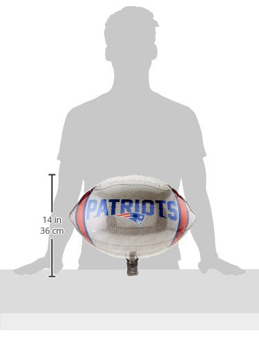 Anagram New England Patriots Jr. Shape Flat Foil Balloon – Multicolor