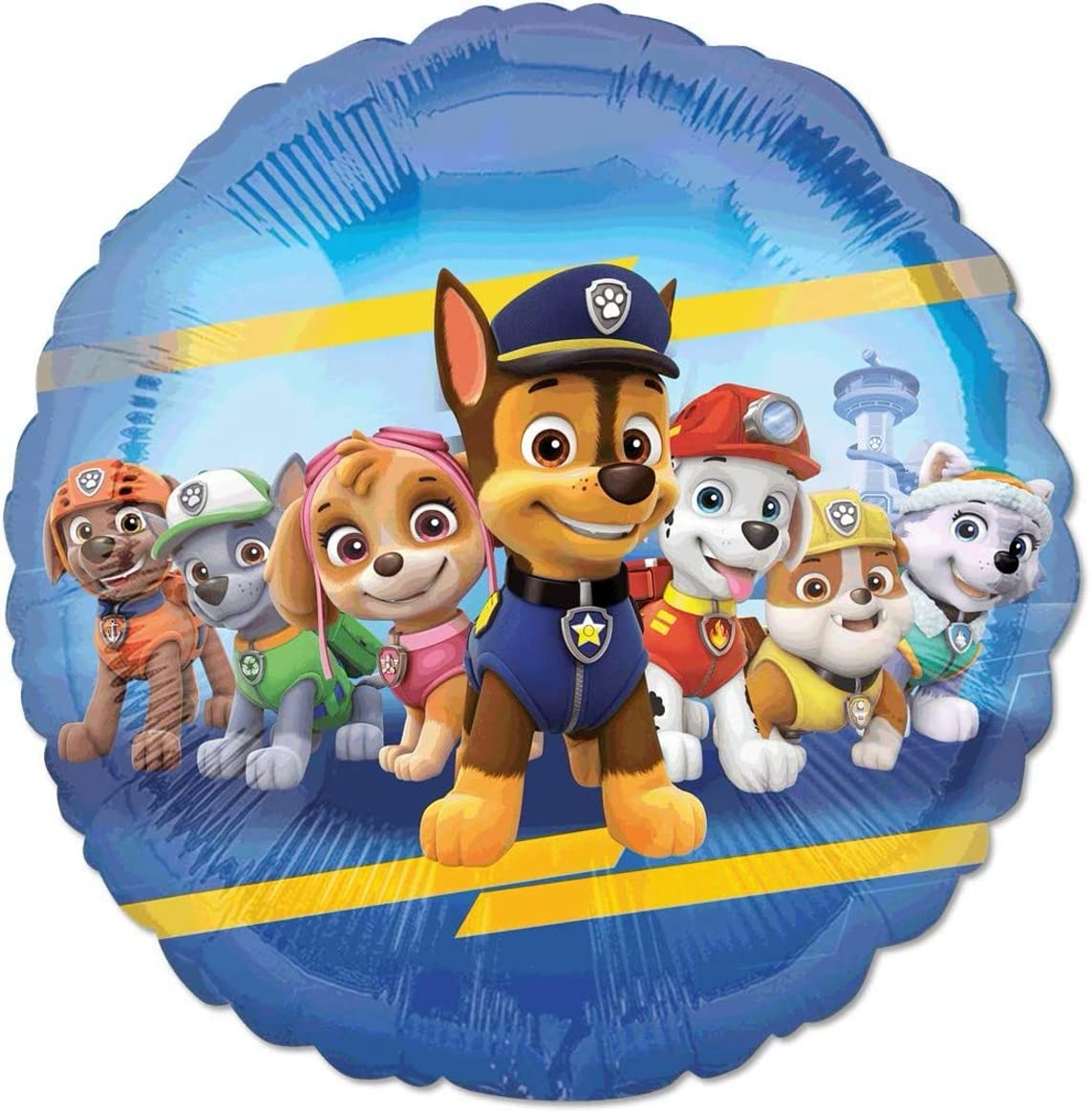 Anagram Paw Pups Balloon Bouquet – Chase, Rubble & Marshall Birthday Decorations