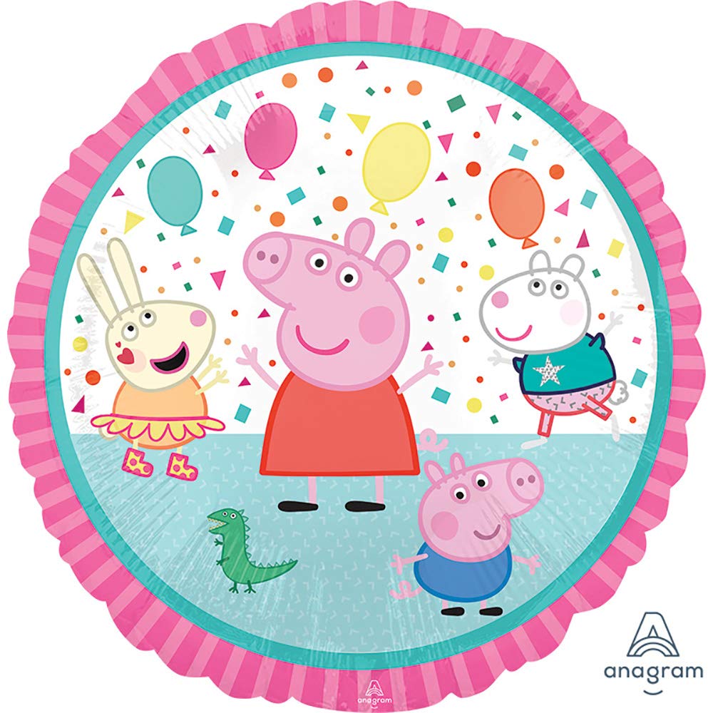 Anagram 18-inch Peppa Pig Foil Balloon Multicolor (4153902)