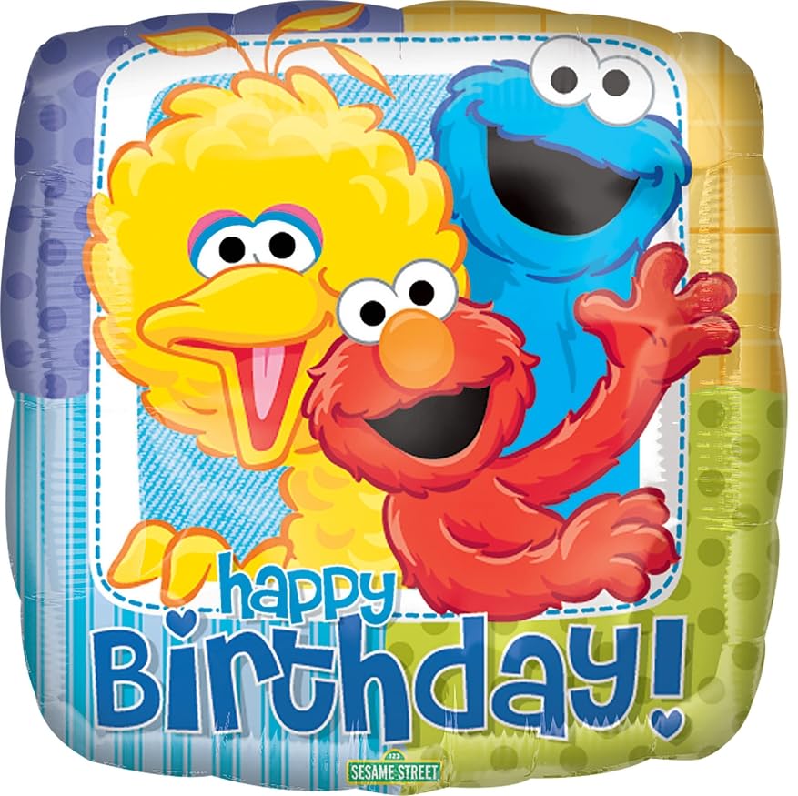 Sesame Street Elmo & Cookie Monster Birthday Balloon Bouquet | Anagram