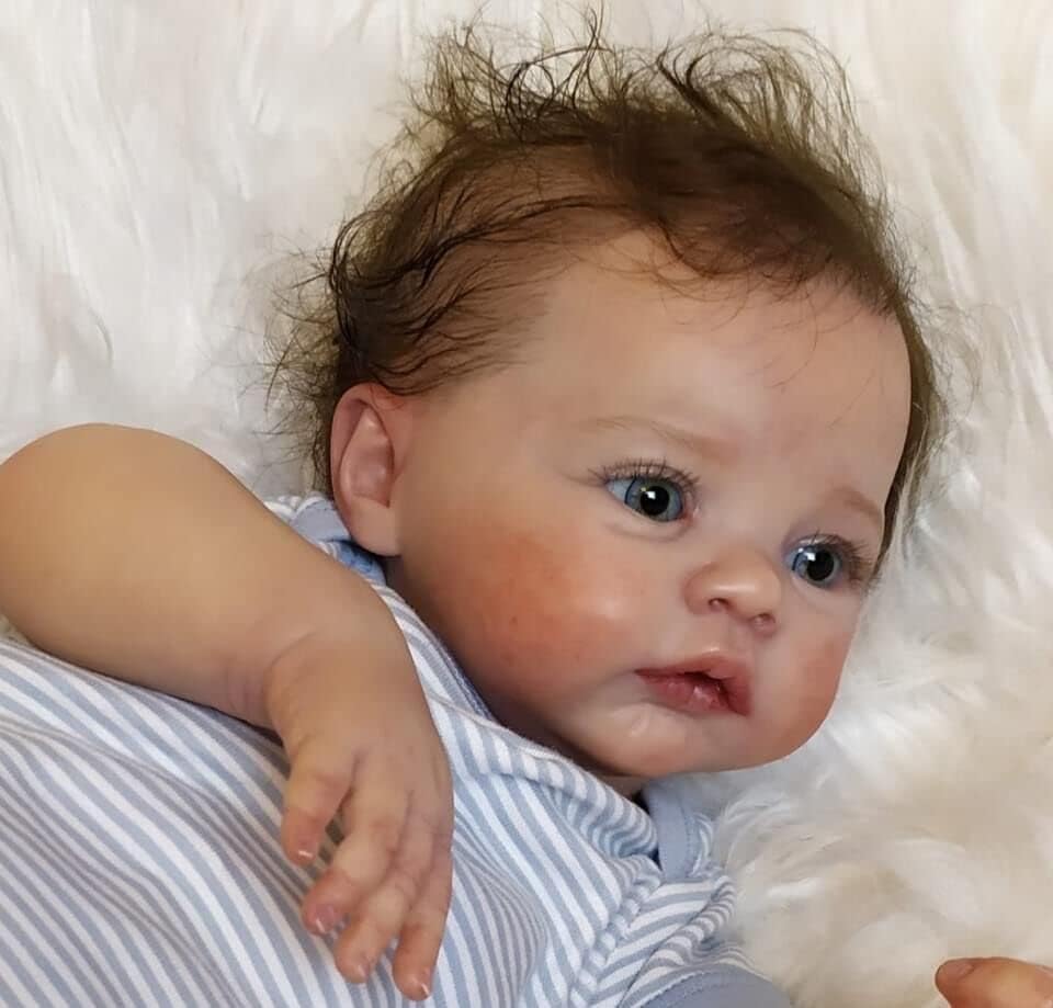 Anano Reborn Silicone Full-Body Baby Doll – 19-Inch Lifelike Boy