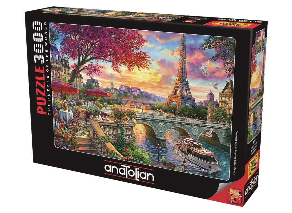 Anatolian Puzzle - Blooming Paris 3000-Piece Jigsaw Puzzle #4919 Multicolor