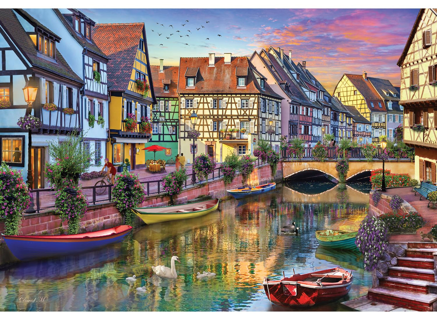 Anatolian Colmar Canal 2000-Piece Puzzle #3953 | Premium Turkish Craft