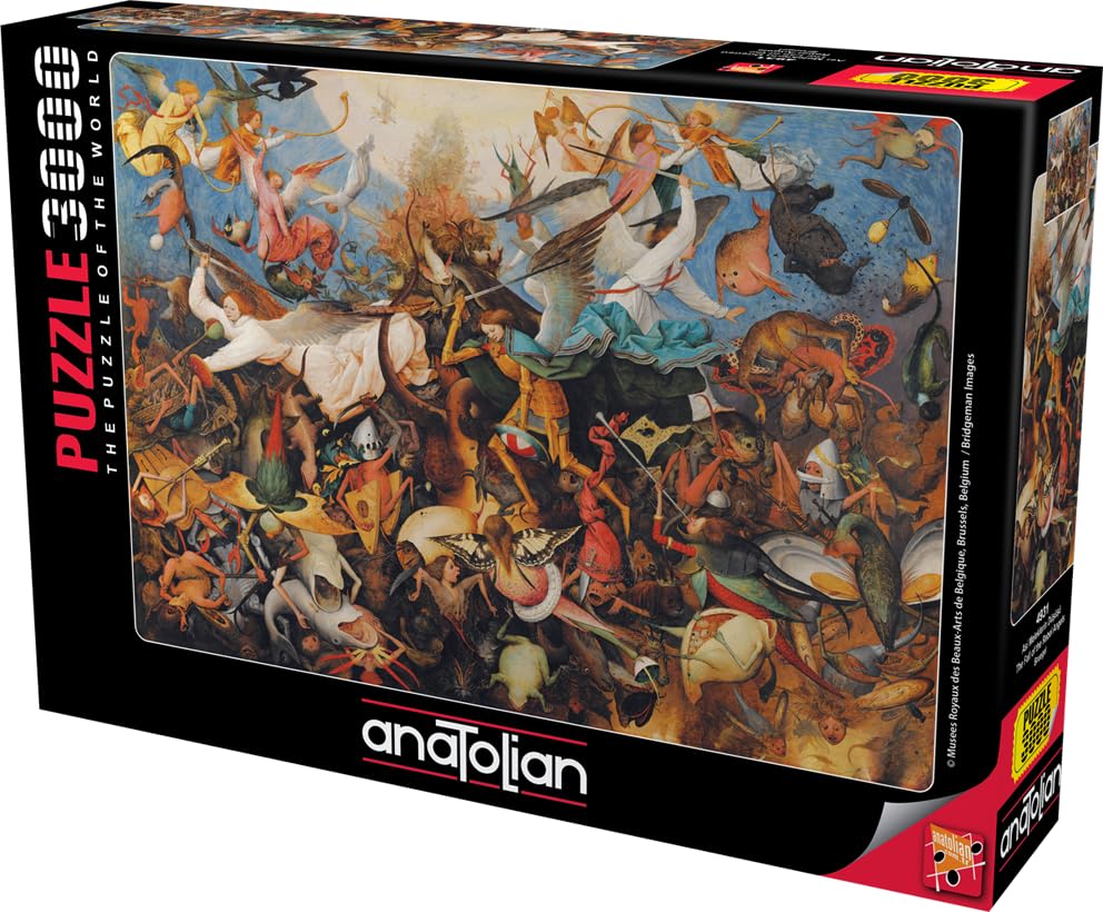 Anatolian Puzzle - The Fall of The Rebel Angels 3000-Piece Jigsaw Puzzle #4931