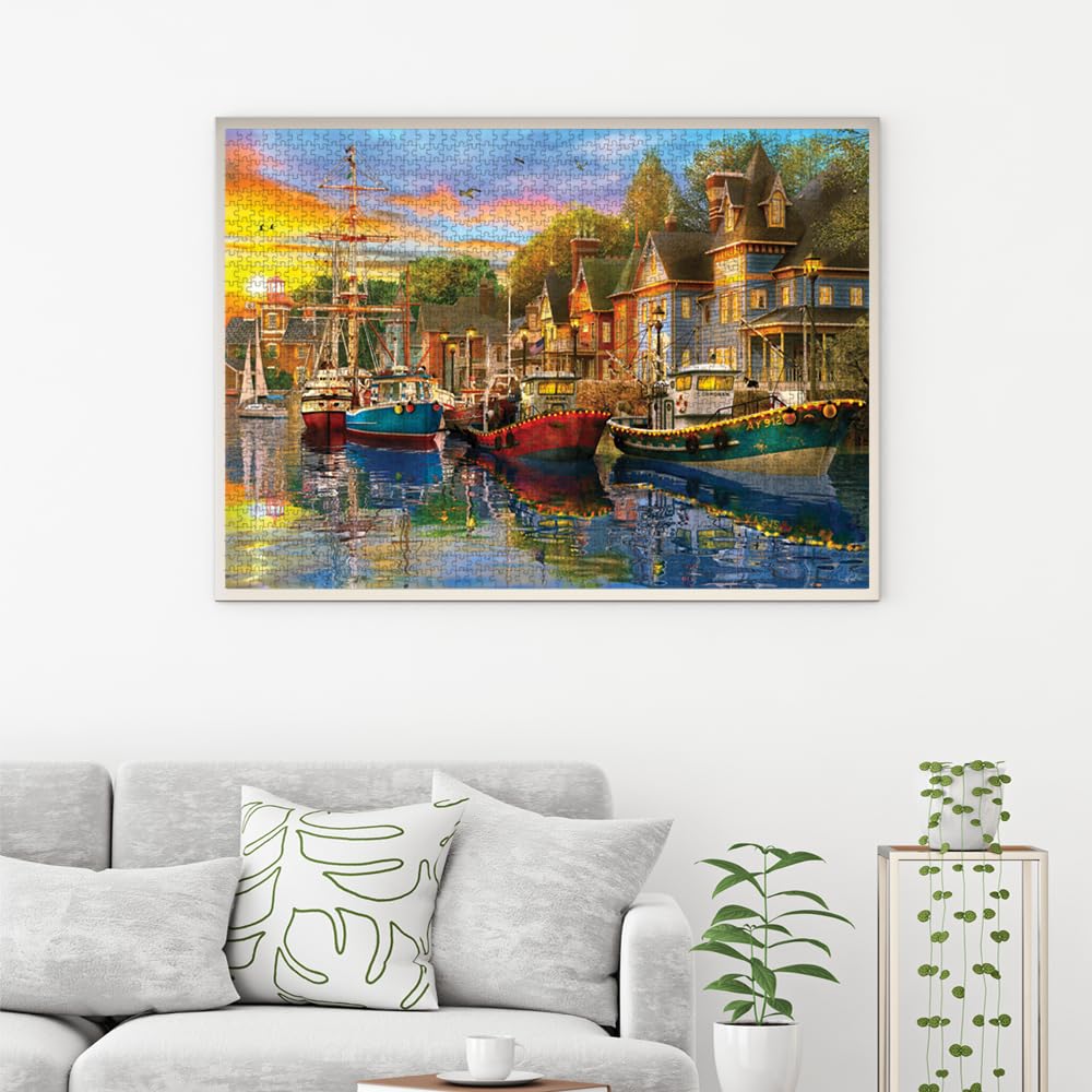 Anatolian Harbour Lights 1500-Piece Puzzle | Ana4564